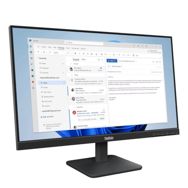 Lenovo Monitor ThinkVison S24-4e 23.8inch HDMI VGA
