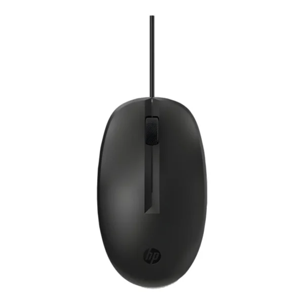 HP 125 – Mouse USB Alámbrico Negro