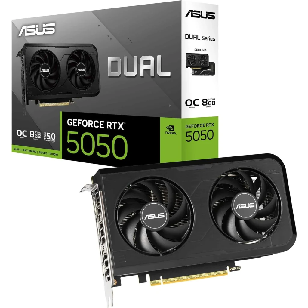 ASUS Dual GeForce RTX 5050 OC 8GB GDDR6