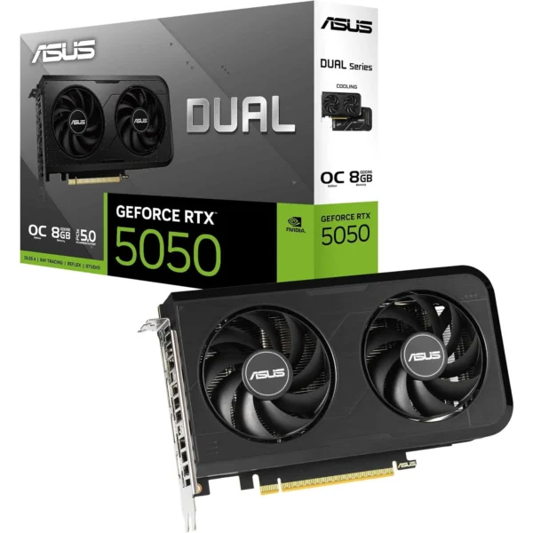 ASUS Dual GeForce RTX 5050 OC 8GB GDDR6