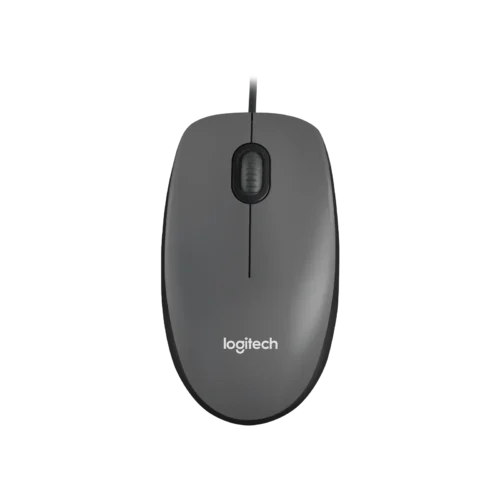 Logitech M90 Negro – Mouse Óptico Cableado USB