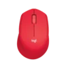 Logitech M280 Rojo – Mouse Inalámbrico 2.4 GHz