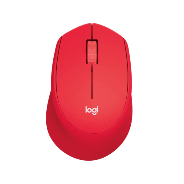 Logitech M280 Rojo – Mouse Inalámbrico 2.4 GHz