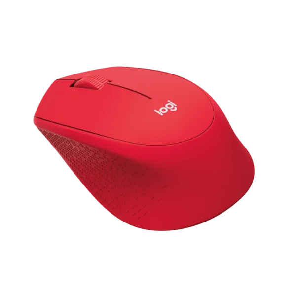 Logitech M280 Rojo – Mouse Inalámbrico 2.4 GHz