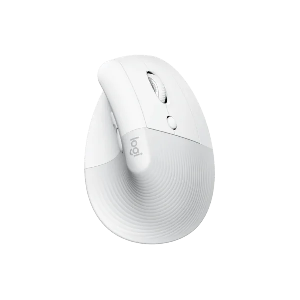 Logitech Lift Vertical Blanco – Mouse Inalámbrico Ergonómico