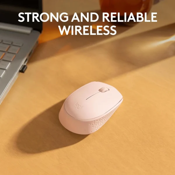 Logitech M170 Rosado – Mouse Inalámbrico