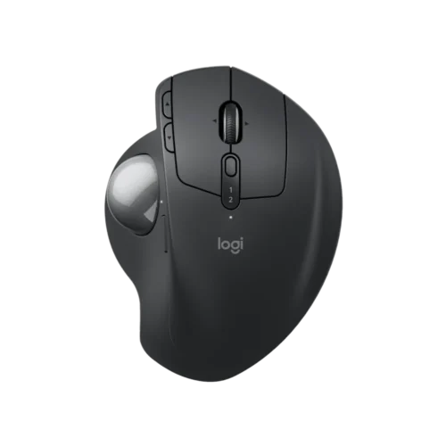 Logitech MX Ergo S Grafito – Trackball Inalámbrico Ergonómico USB-C