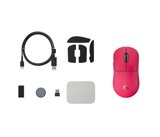 Logitech G PRO X Superlight 2C Rosado – Mouse Gamer Inalámbrico