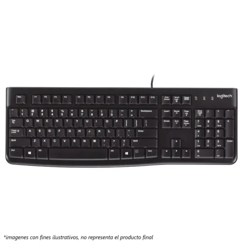 Logitech K120 Español – Teclado USB Cableado