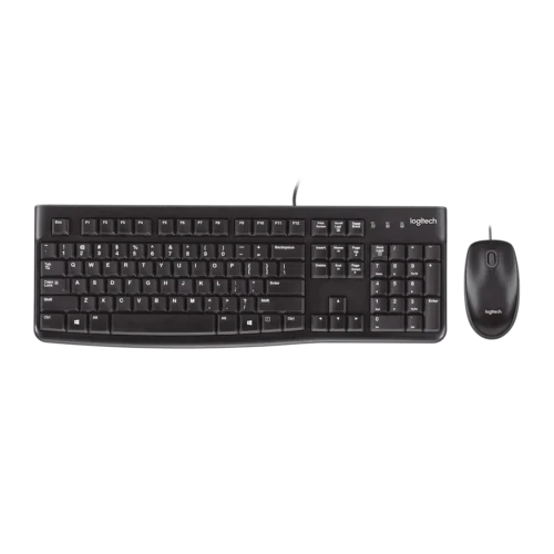 Logitech MK120 Español – Combo Teclado + Mouse USB