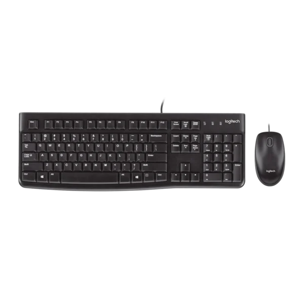 Logitech MK120 Español – Combo Teclado + Mouse USB