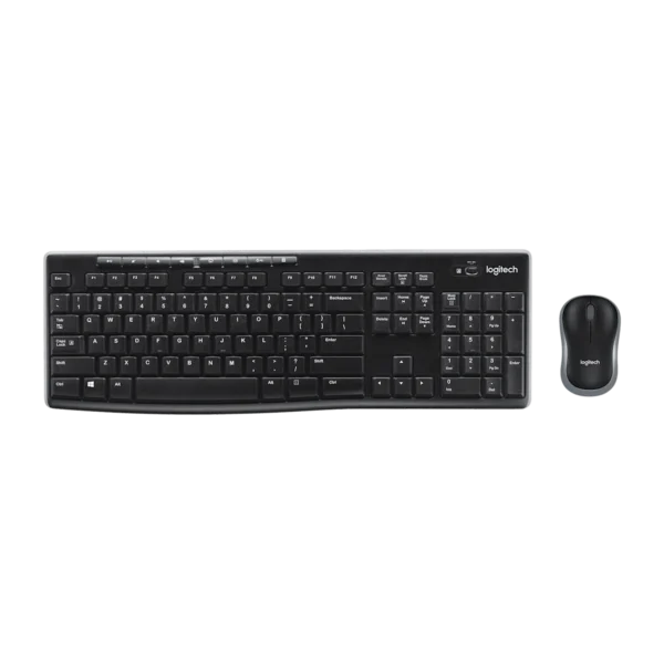 Logitech MK270 Español – Combo Teclado + Mouse Inalámbrico