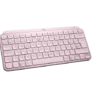 Logitech MX Keys Mini Rosado Español – Teclado Inalámbrico