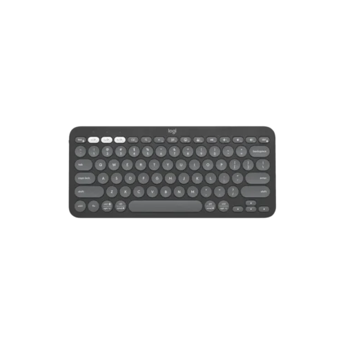 Logitech Pebble Keys 2 K380s Grafito Español – Teclado Bluetooth Compacto