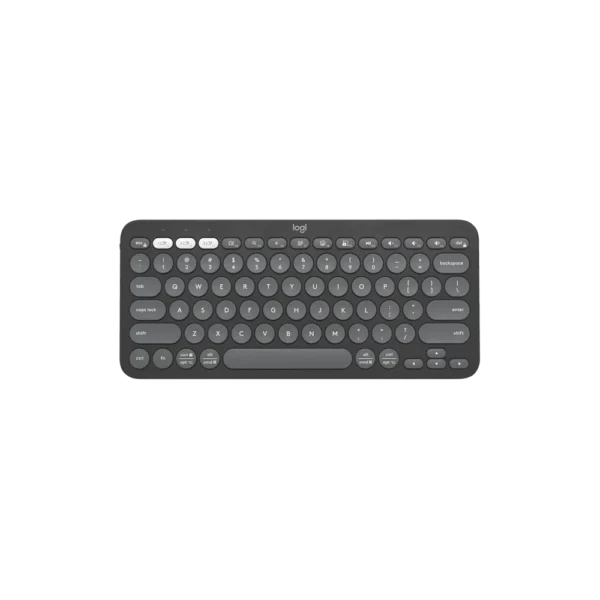 Logitech Pebble Keys 2 K380s Grafito Español – Teclado Bluetooth Compacto