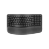 Logitech Wave Keys for Business Grafito – Teclado Ergonómico Inalámbrico