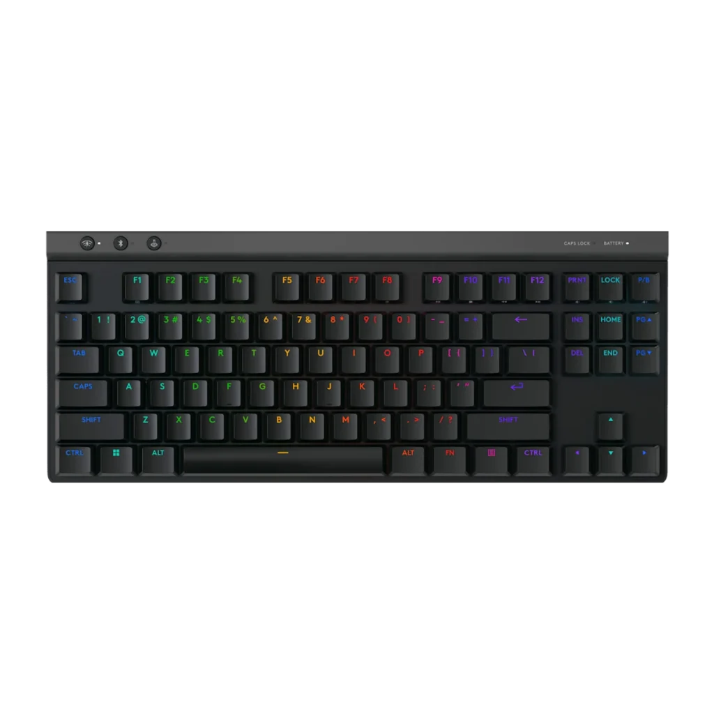 Logitech G515 LIGHTSPEED TKL Negro Inglés – Teclado Gamer Inalámbrico