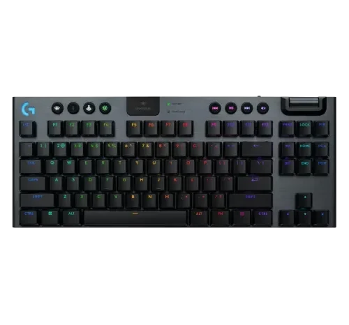Logitech G915 X TKL LIGHTSPEED Negro Inglés – Teclado Mecánico Gamer Inalámbrico