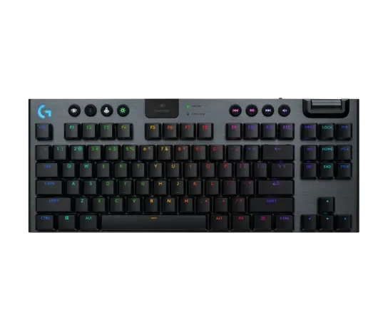 Logitech G915 X TKL LIGHTSPEED Negro Inglés – Teclado Mecánico Gamer Inalámbrico