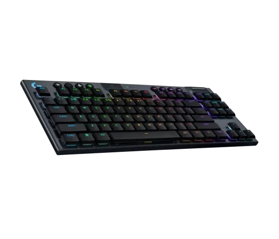 Logitech G915 X TKL LIGHTSPEED Negro Inglés – Teclado Mecánico Gamer Inalámbrico