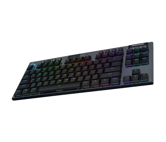 Logitech G915 X TKL LIGHTSPEED Negro Inglés – Teclado Mecánico Gamer Inalámbrico