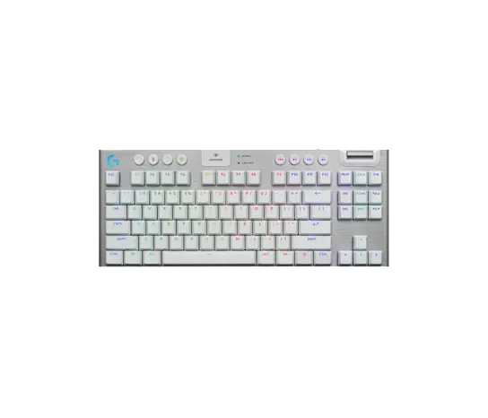 Logitech G915 X TKL LIGHTSPEED Blanco Inglés – Teclado Mecánico Gamer Inalámbrico