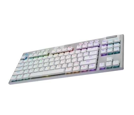 Logitech G915 X TKL LIGHTSPEED Blanco Inglés – Teclado Mecánico Gamer Inalámbrico
