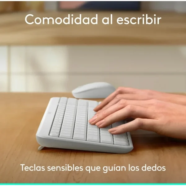 Logitech K250 Blanco Español – Teclado Bluetooth