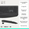 Logitech Signature Comfort Plus MK880 Combo Inalámbrico Español