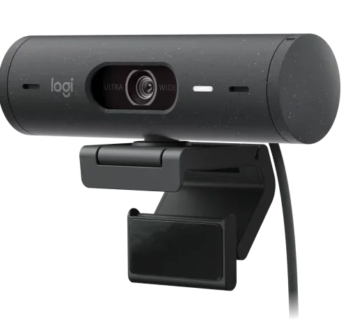 Logitech Brio 500 Webcam Full HD Grafito