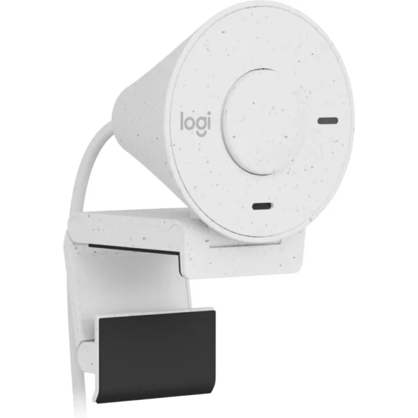 Logitech Brio 300 Blanco – Webcam Full HD USB-C