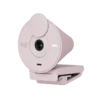 Logitech Brio 300 Rosado – Webcam Full HD USB-C