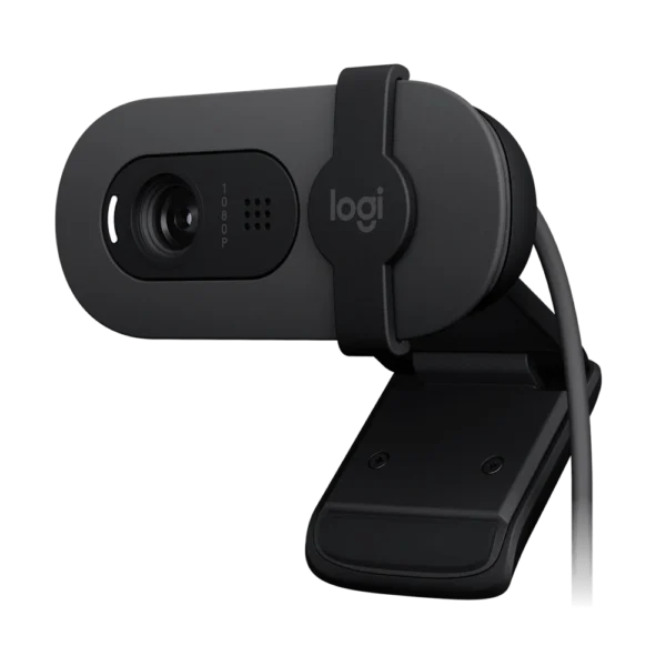 Logitech Brio 100 Grafito – Webcam Full HD 1080p con Privacidad