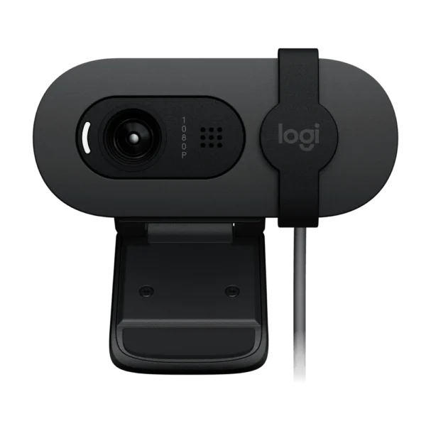 Logitech Brio 100 Grafito – Webcam Full HD 1080p con Privacidad