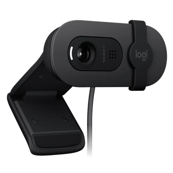 Logitech Brio 100 Grafito – Webcam Full HD 1080p con Privacidad