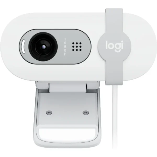 Logitech Brio 100 Webcam Full HD Blanca