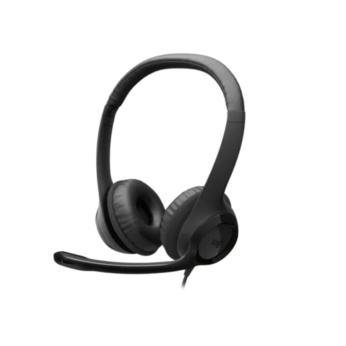 Logitech H390 USB Negro – Audífonos con Micrófono y Controles