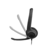 Logitech H390 USB Negro – Audífonos con Micrófono y Controles