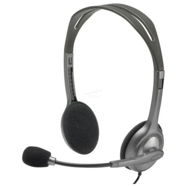 Logitech H111 Negro – Audífonos Estéreo con Micrófono 3.5 mm