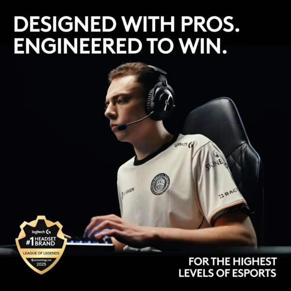 Logitech G PRO X 2 LIGHTSPEED Headset Inalámbrico Blanco