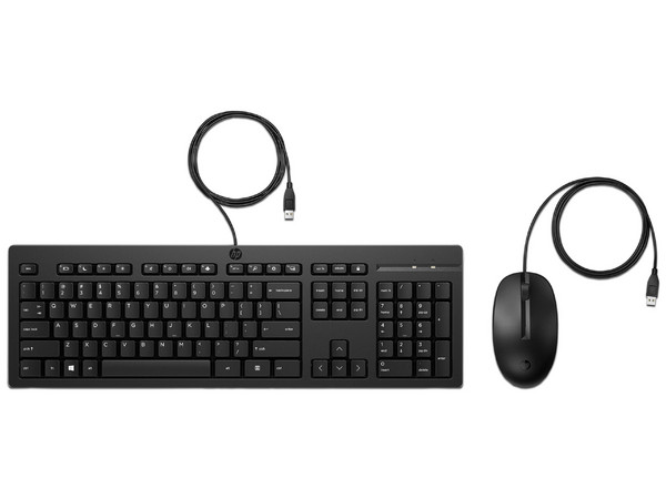 HP Combo Teclado y Mouse Alámbrico Español