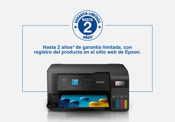 Epson EcoTank L3560 – Multifuncional Wi‑Fi 3 en 1, Tanque de Tinta