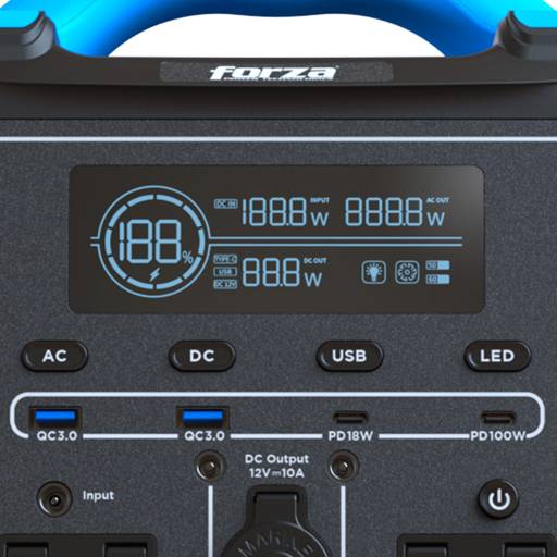 Forza TITAN FPP-T702-I Estación de Energía Portátil 700W, 551Wh, 220V
