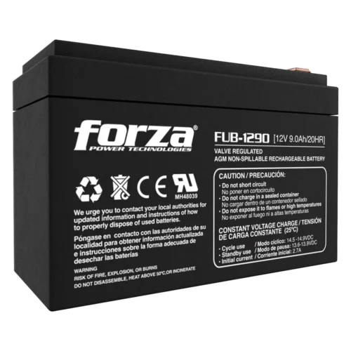 Forza FUB-1290 – Batería Sellada 12V / 9Ah para UPS