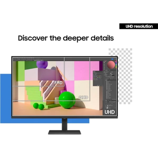 Samsung ViewFinity S8 S80UD 37″ – Monitor 4K UHD USB-C