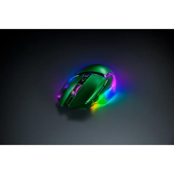 Razer Basilisk V3 Pro 35K Phantom Green Mouse Inalámbrico