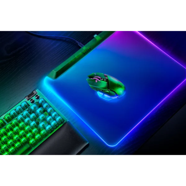 Razer Basilisk V3 Pro 35K Phantom Green Mouse Inalámbrico