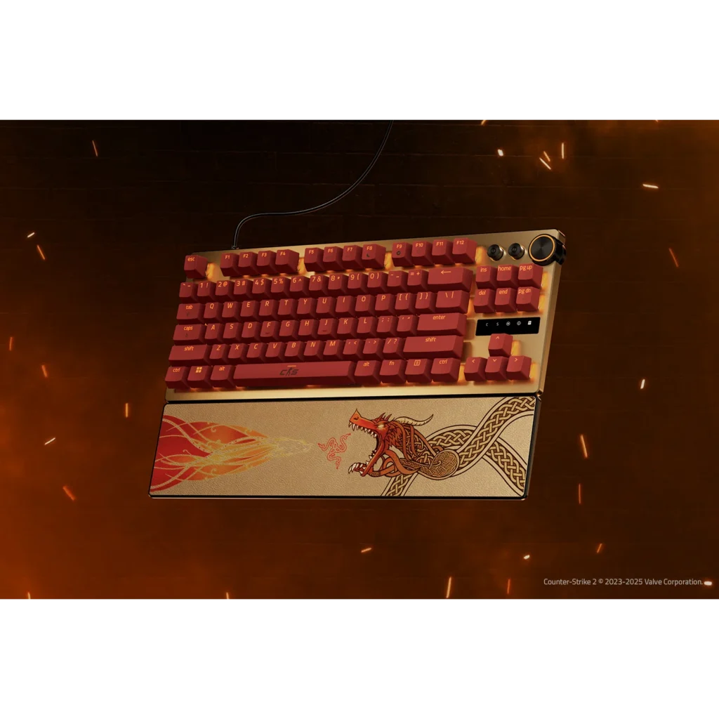 Razer Huntsman V3 Pro Tenkeyless Counter‑Strike 2 Edition