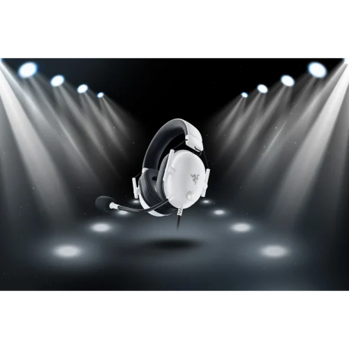 Razer BlackShark V2 X Blanco – Audífonos Gamer Cableados 3.5 mm