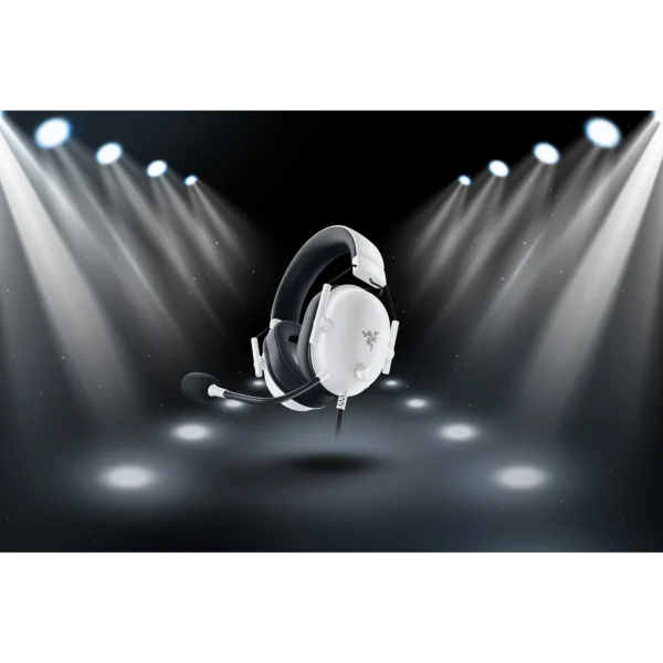 Razer BlackShark V2 X Blanco – Audífonos Gamer Cableados 3.5 mm